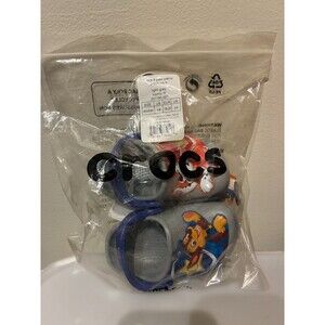 NWT Crocs Paw Patrol Gray Slip-On Shoes - Toddler Size 4